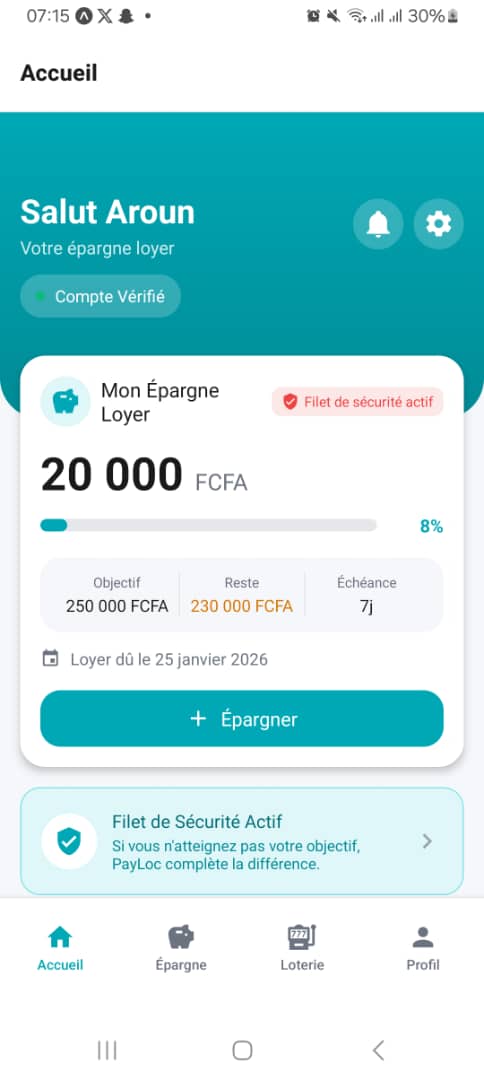 PayLoc 2.0 - Épargne Loyer